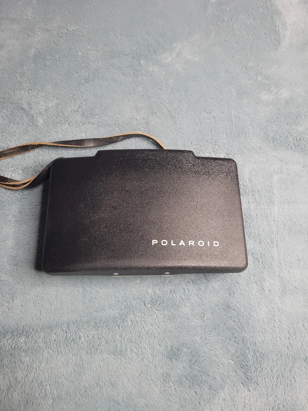 Vintage Polaroid Land Camera Automatic 100 Black Instant Camera Case